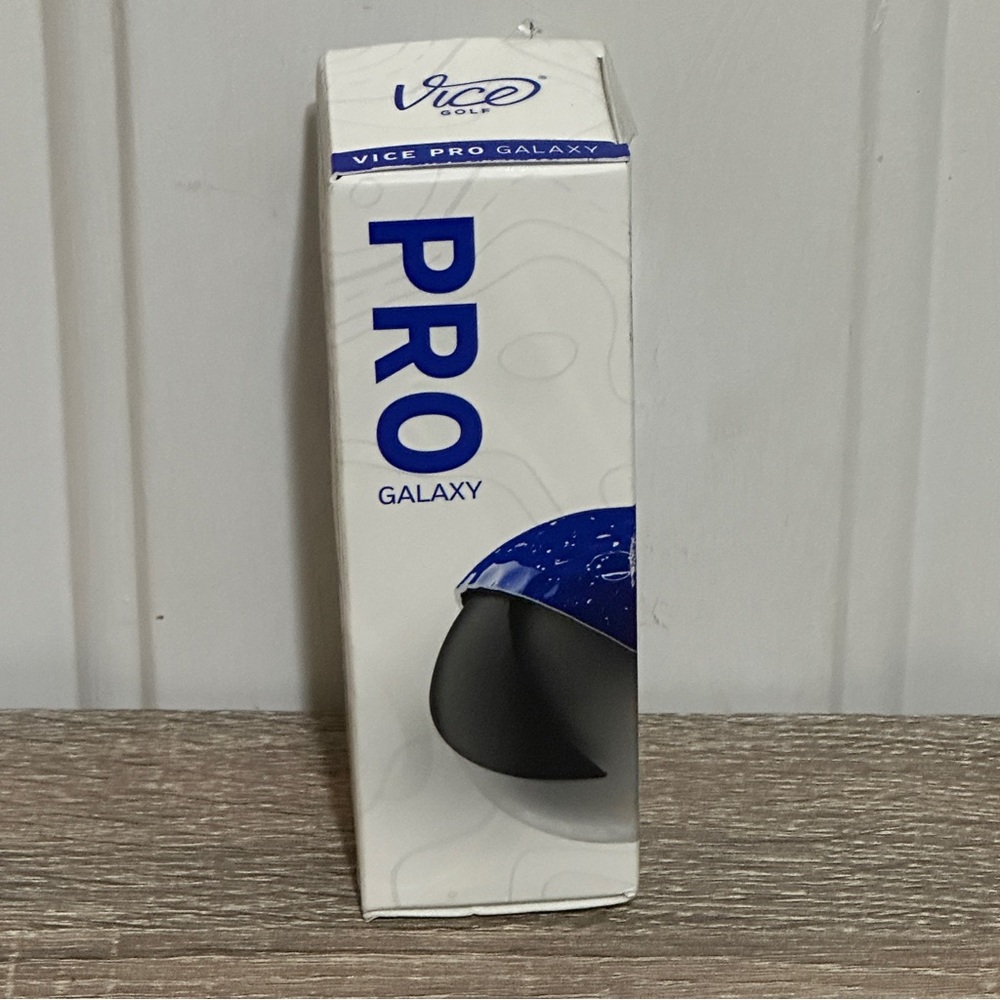 VICE PRO GALAXY Golf Balls - NEW SLEEVE‎ (3 Limited Edition DRIP & SHADE Balls)